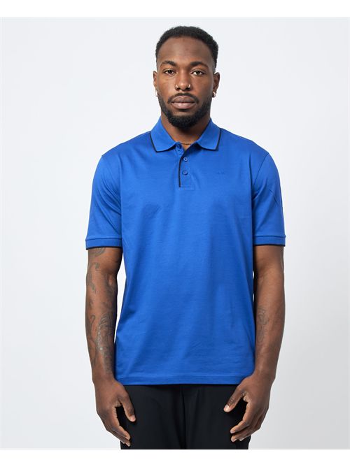 Armani Exchange Polo with Contrast Stripes ARMANI EXCHANGE | XM000739-AF10364UB088